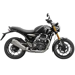 triumph speed 400 my25 bike phantom black booking for ex showroom price